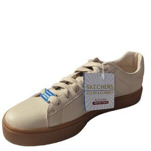 Skechers Court Classics Eden LX-All Neutral Air-Cooled Mem Foam Sneaker Size 6.5